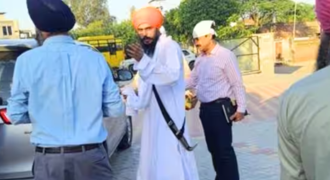 Amritpal Singh Arrested From Punjab's Moga