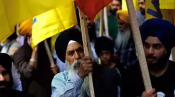 Khalistan supporters stage protests against Indian government over Nijjar murder in Toronto
